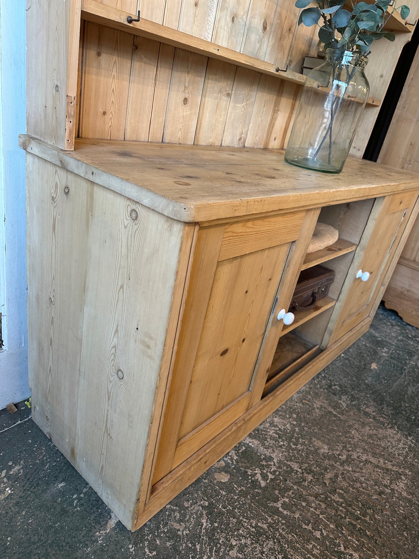 Rustic vintage dresser