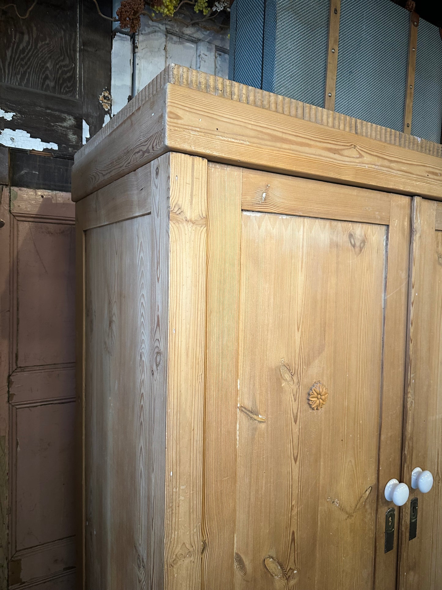Rustic vintage knock down wardrobe
