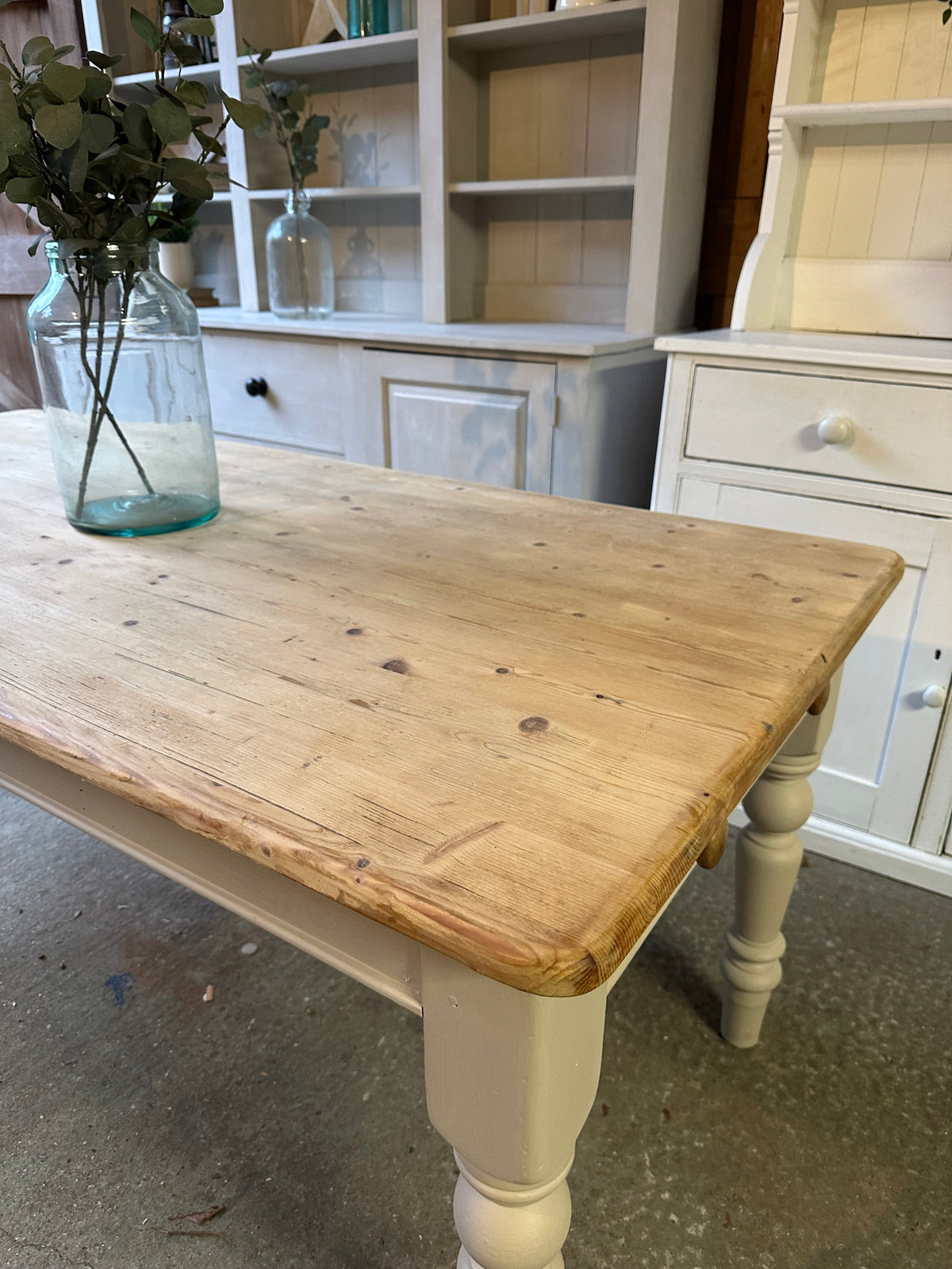 Farmhouse table 8 seater