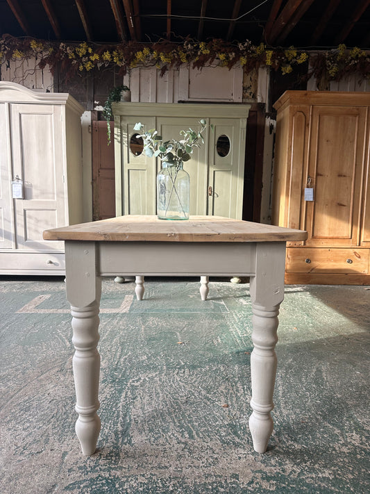 Farmhouse table large 8 seater