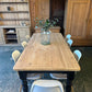 Rustic farmhouse table 8 seater