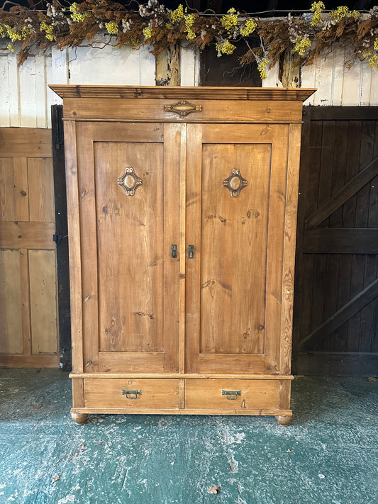 Rustic vintage knock down wardrobe