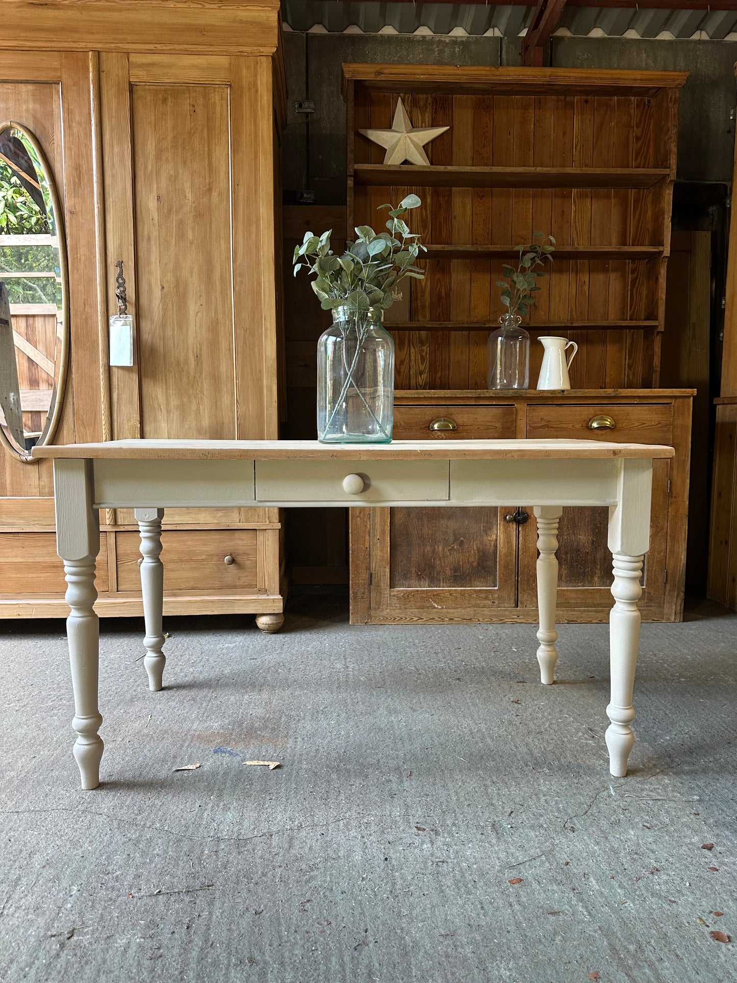 Farmhouse table 6 seater / desk