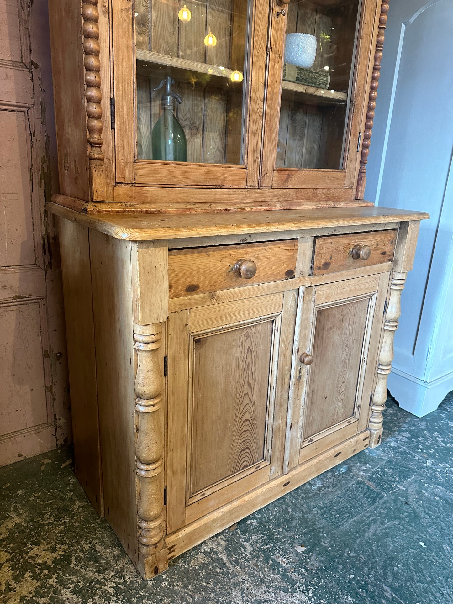 Rustic vintage dresser