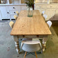Farmhouse table 8 seater