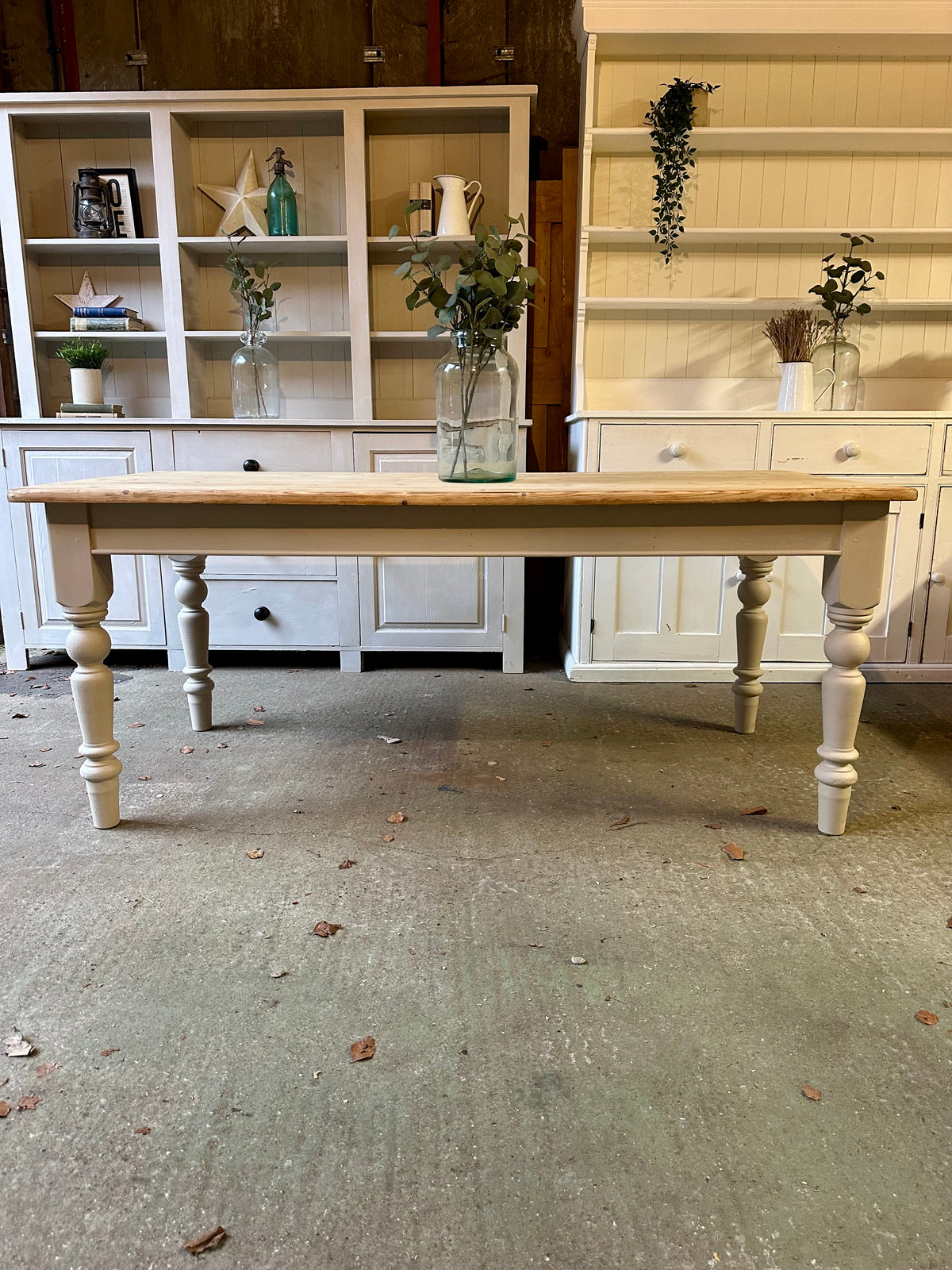 Farmhouse table 8 seater