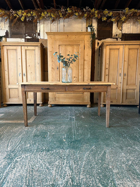 Rustic vintage farmhouse table 6 seater / desk