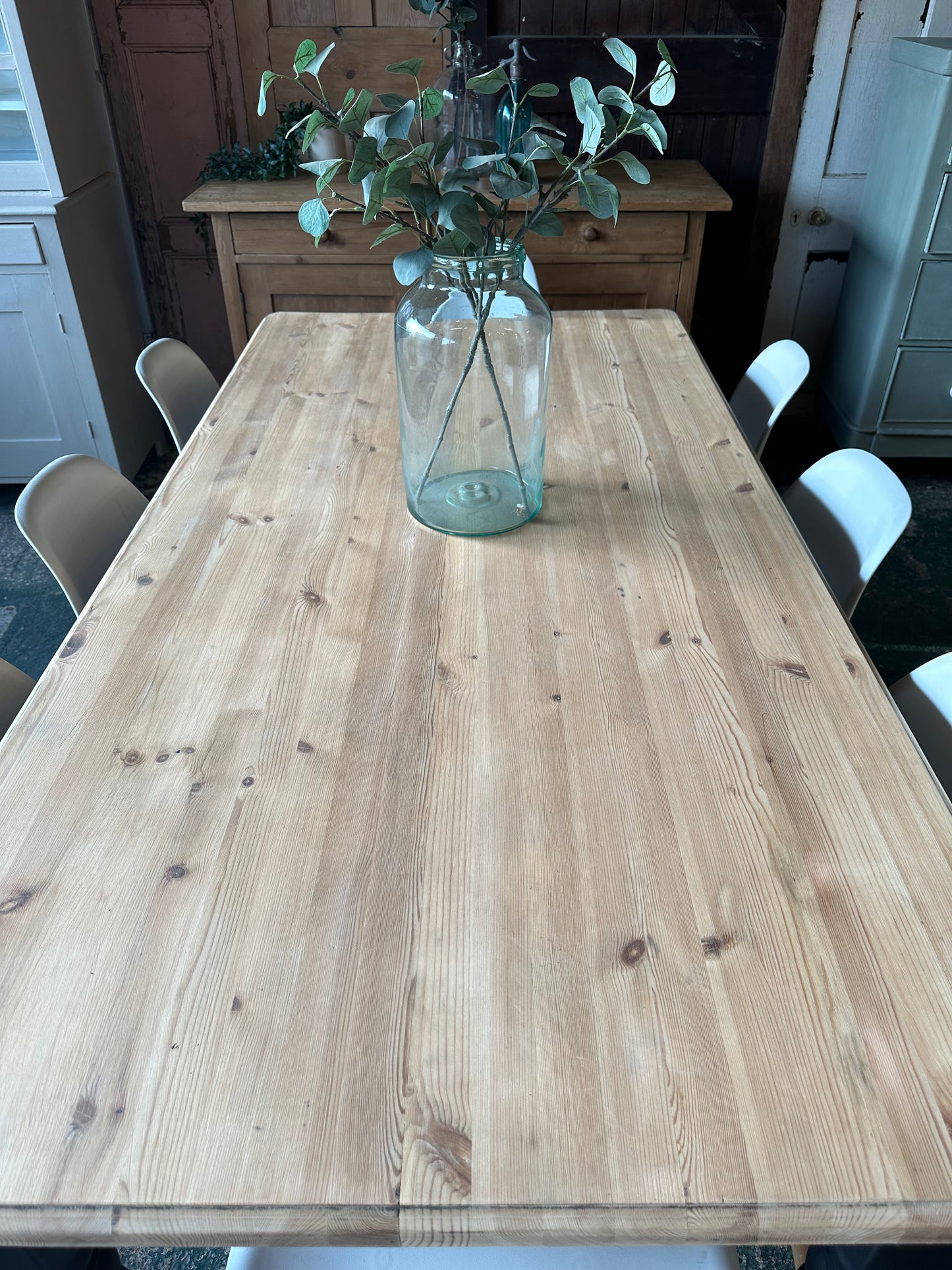 Rustic farmhouse table 8 seater