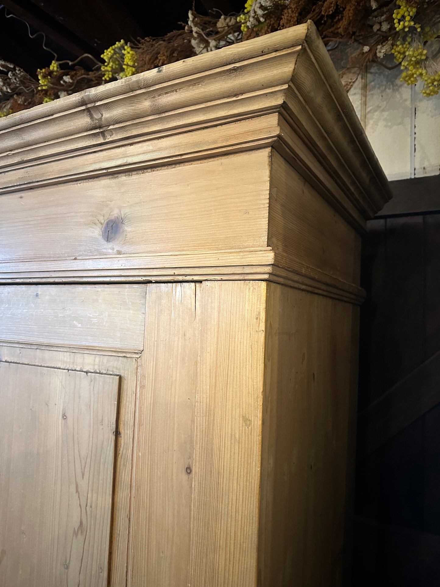 Rustic vintage knock down wardrobe