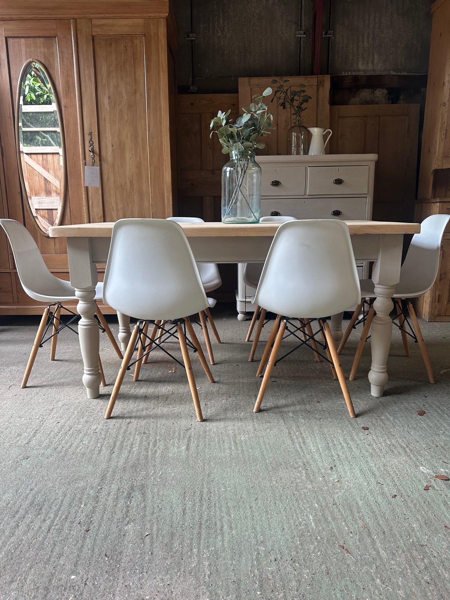 Farmhouse table 6 seater