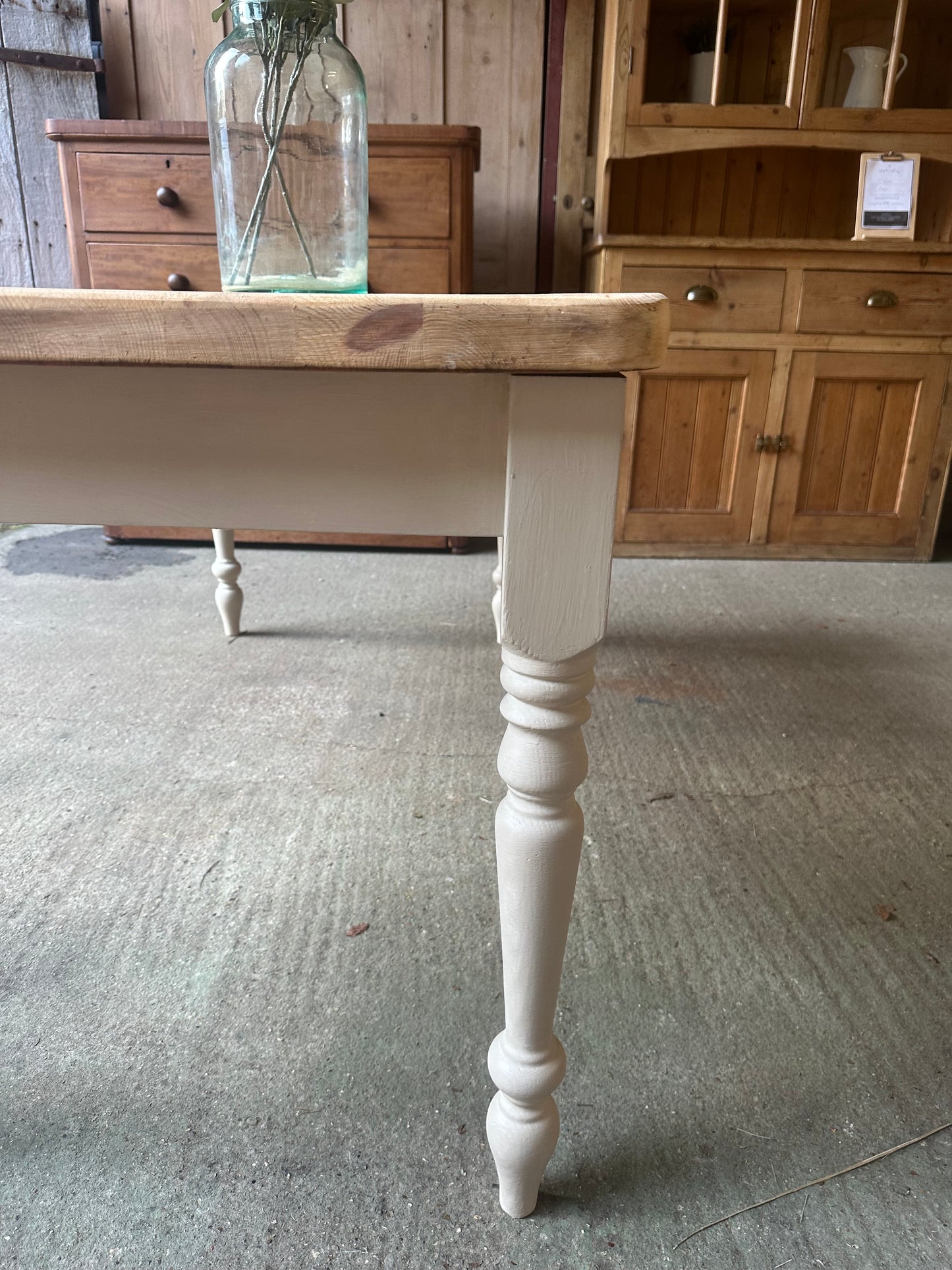 Farmhouse table 6 seater