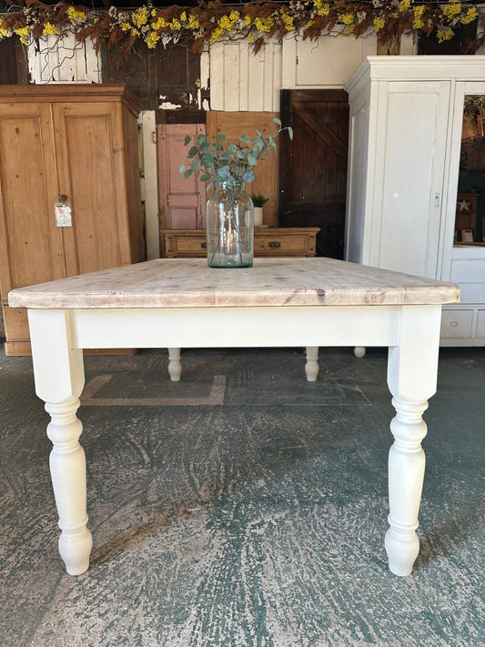Rustic farmhouse table 8 seater
