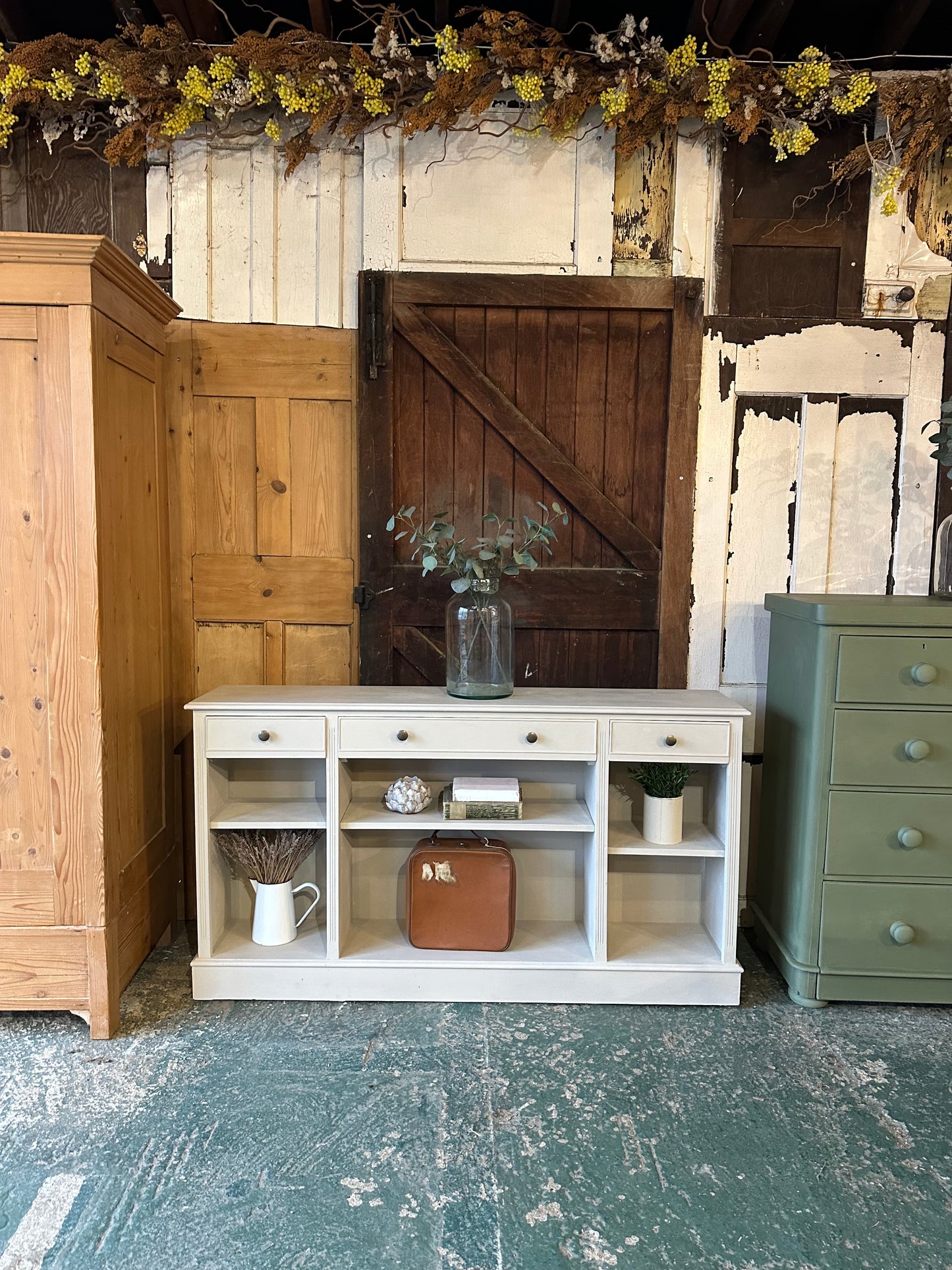 Rustic style sideboard