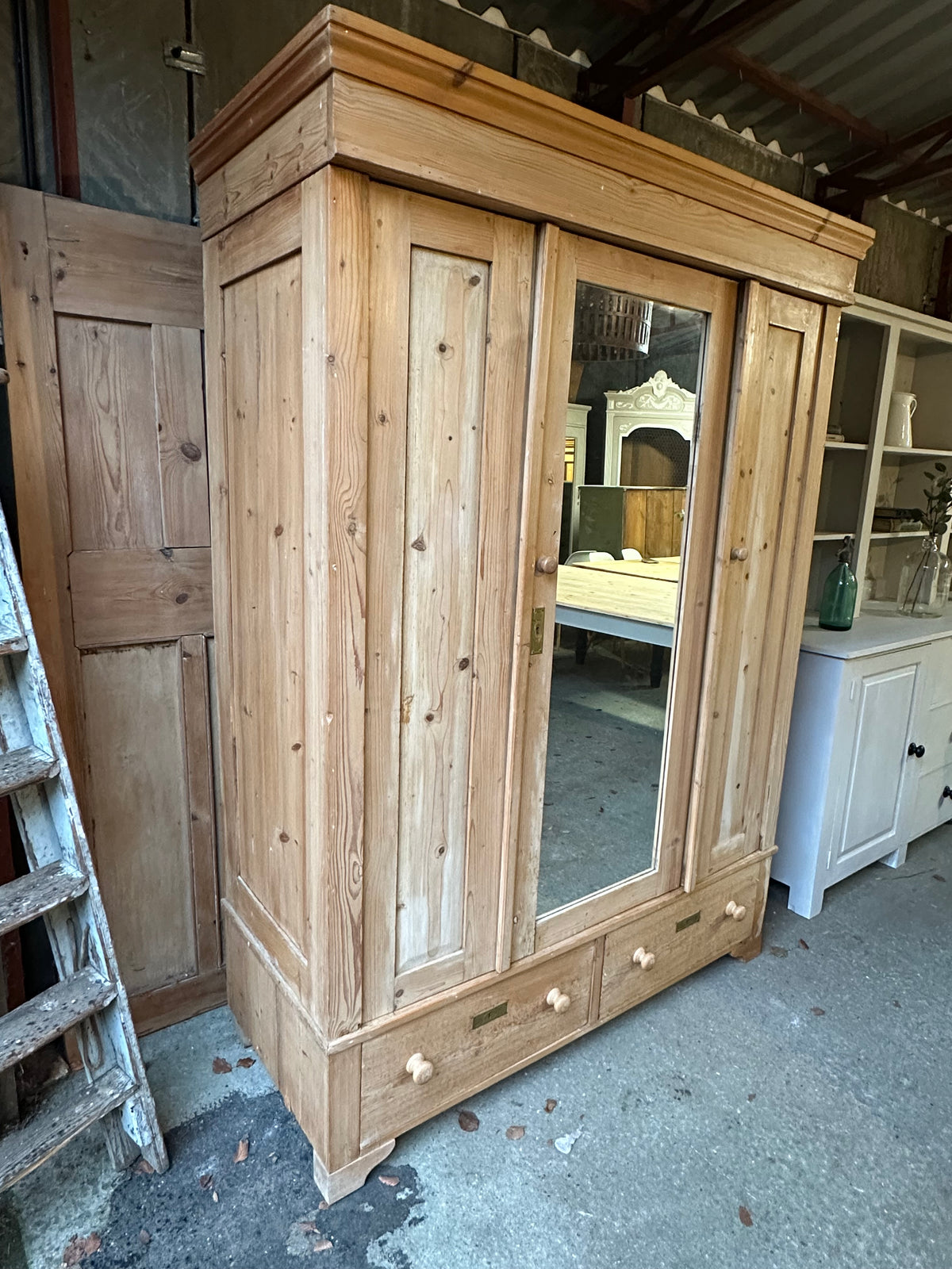 Vintage knock down wardrobe