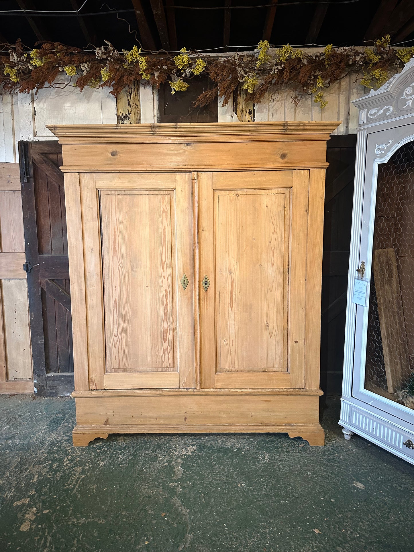 Rustic vintage knock down wardrobe