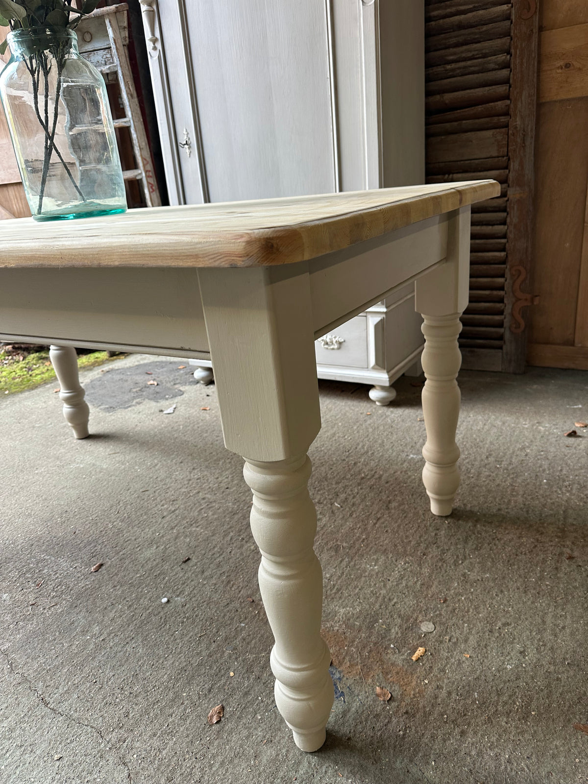 Farmhouse table 6 seater