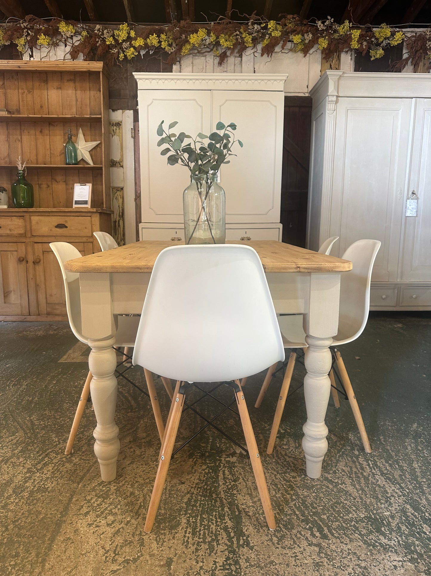Farmhouse table 6 seater