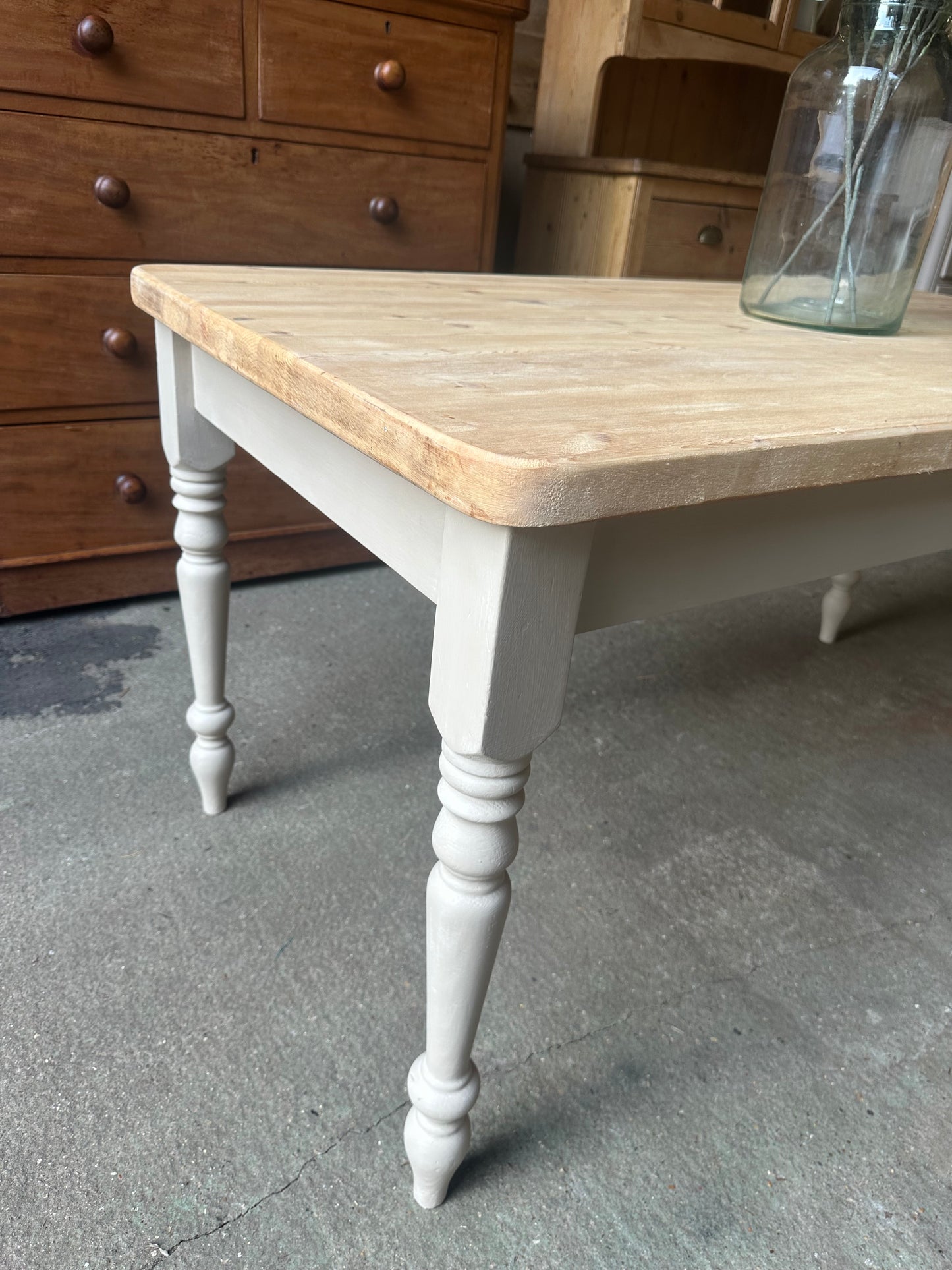 Farmhouse table 6 seater