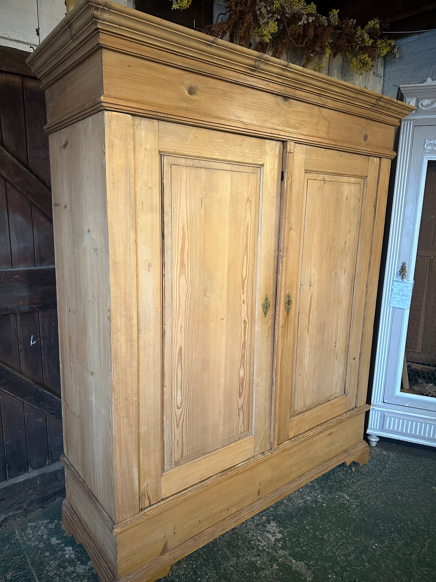 Rustic vintage knock down wardrobe