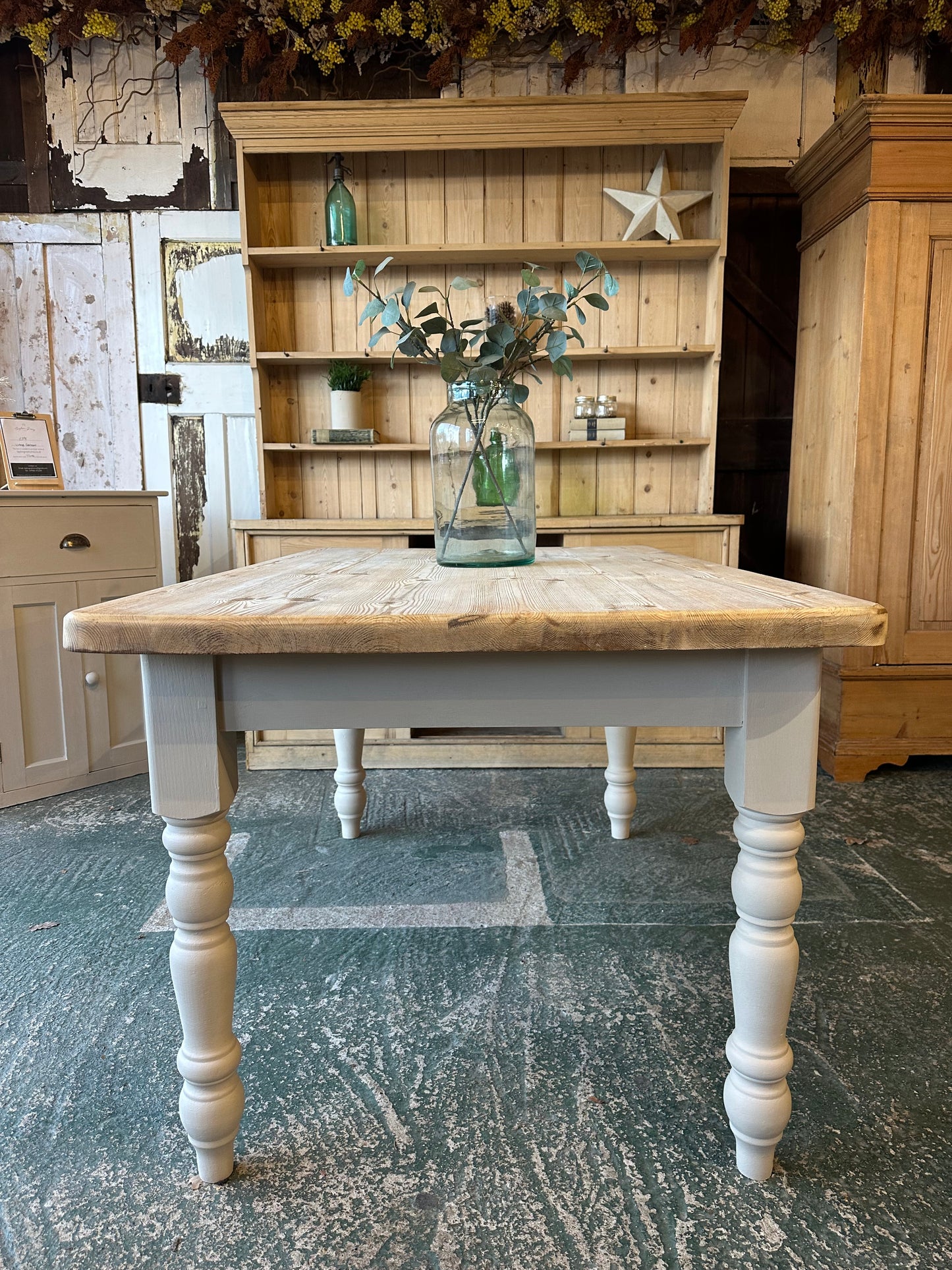 Farmhouse table 6 seater