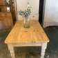 Farmhouse table 6 seater