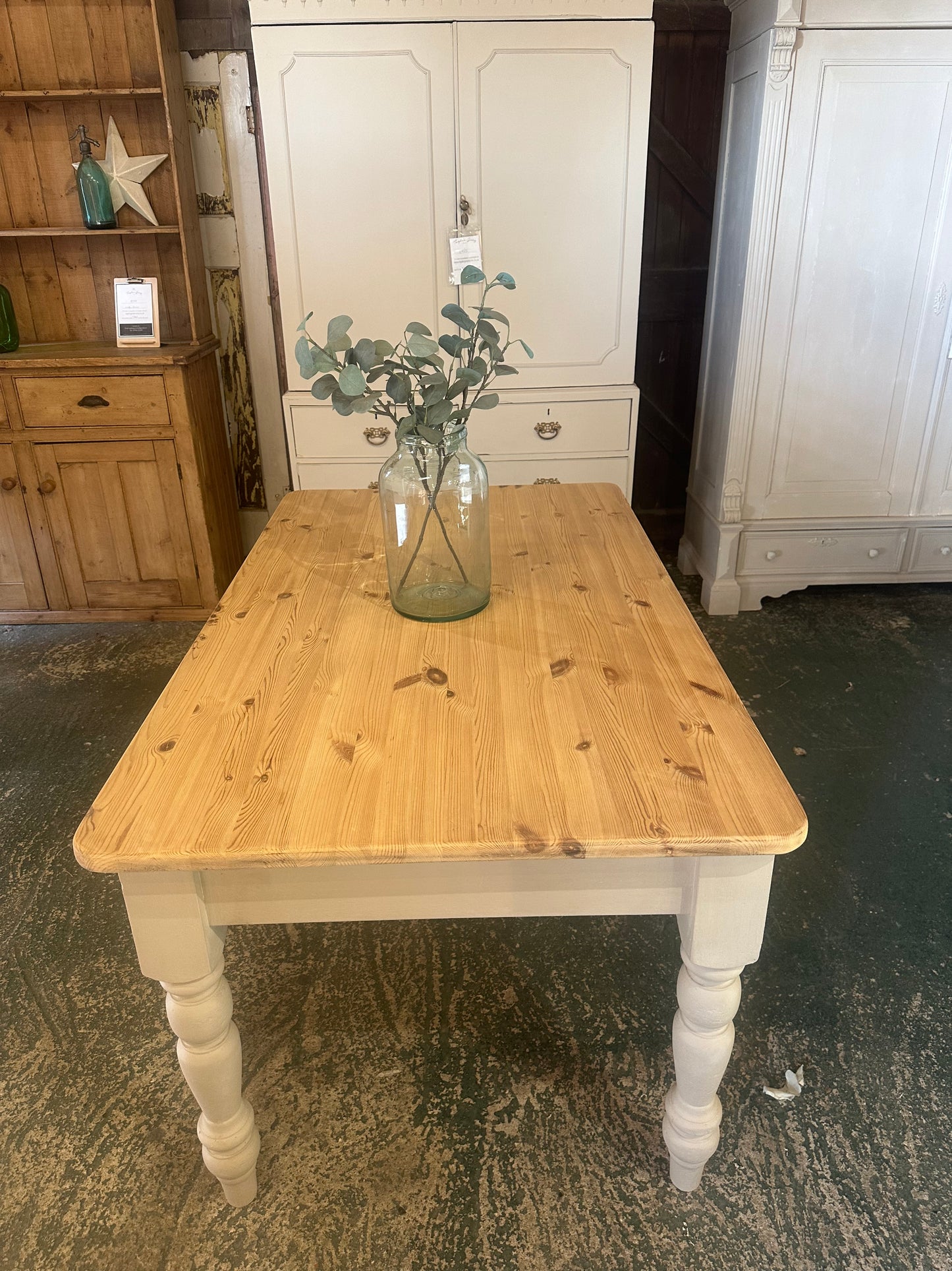 Farmhouse table 6 seater