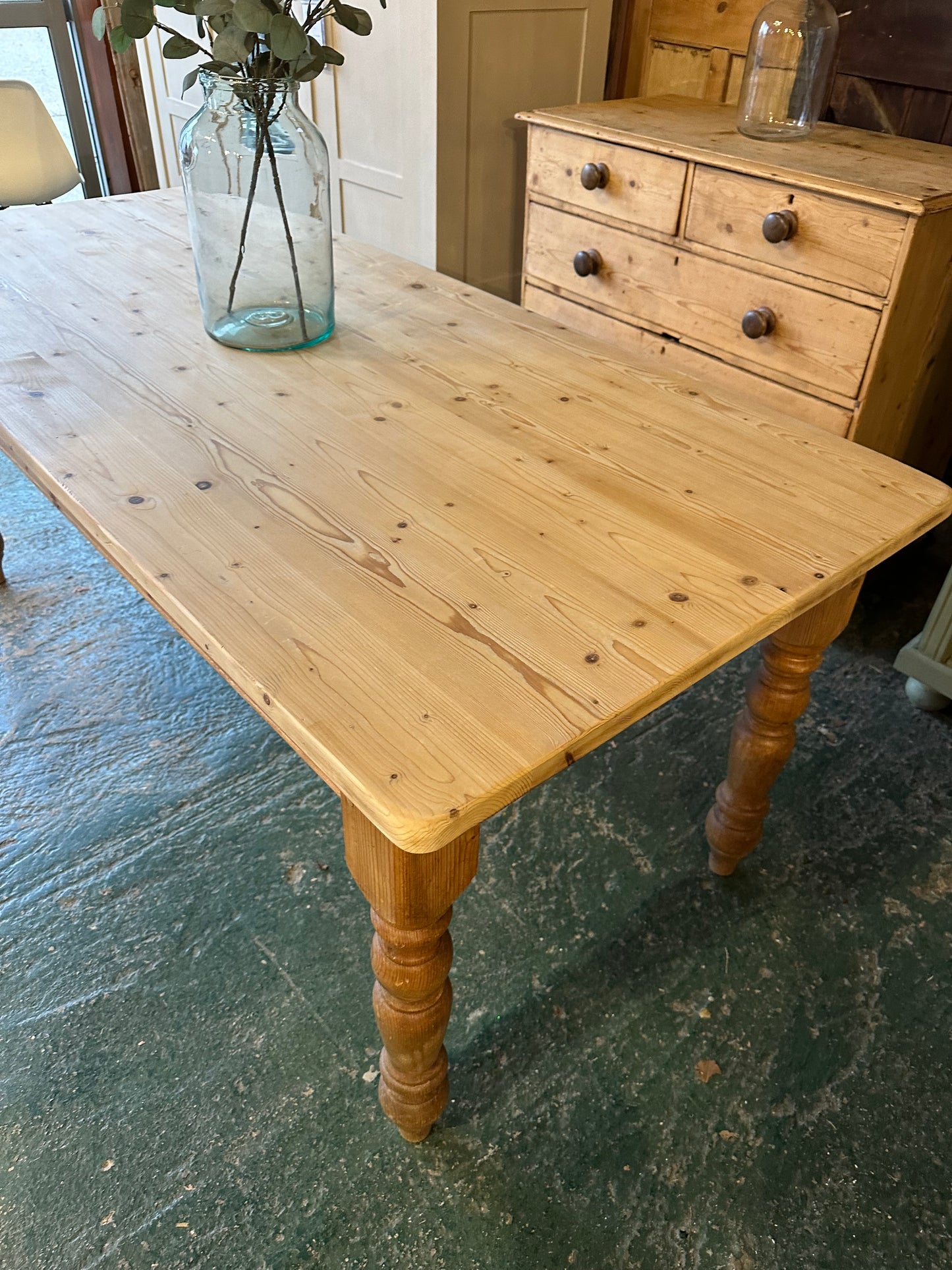 Rustic farmhouse table 8 seater