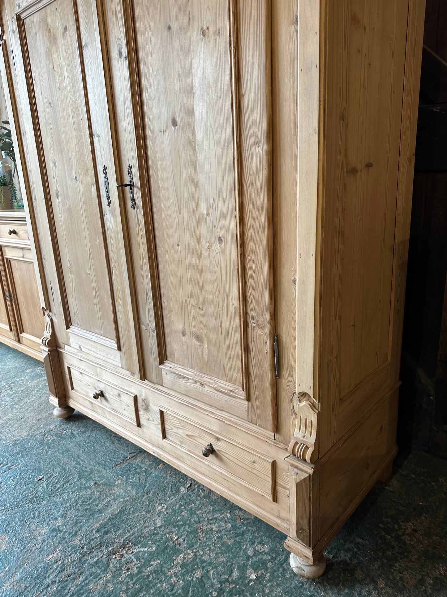 Vintage knock down wardrobe