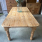 Farmhouse table 8 seater
