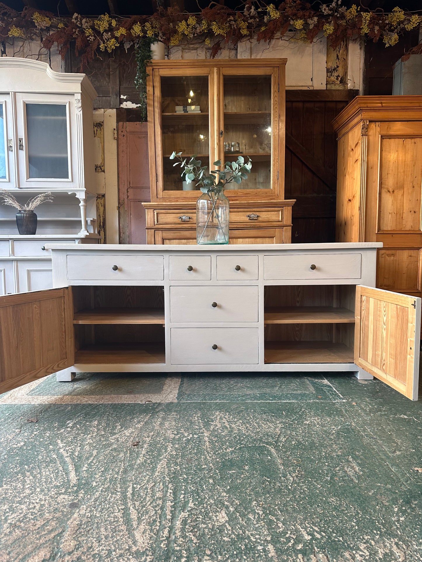 Rustic style sideboard