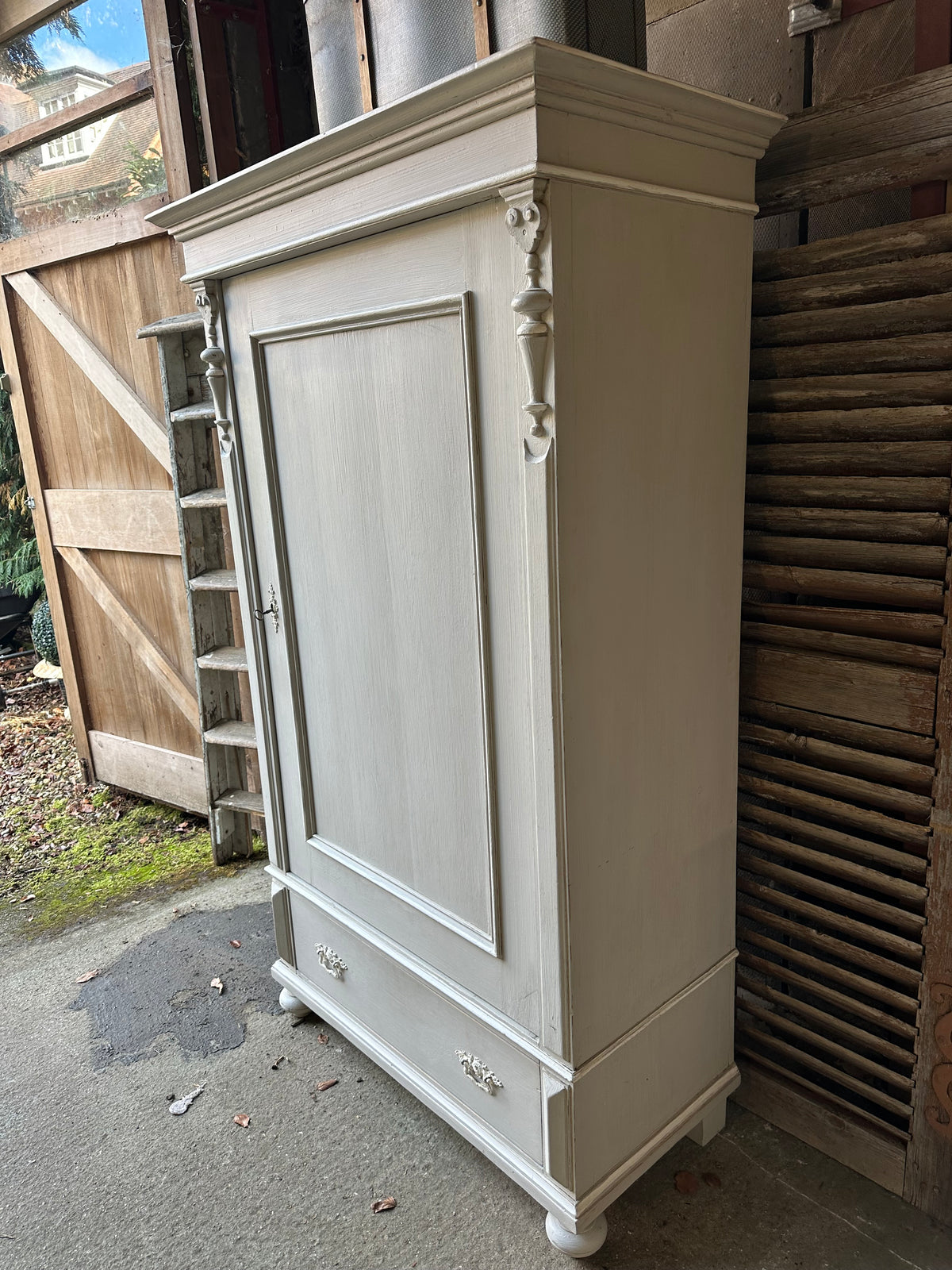 Vintage linen press / pantry / wardrobe