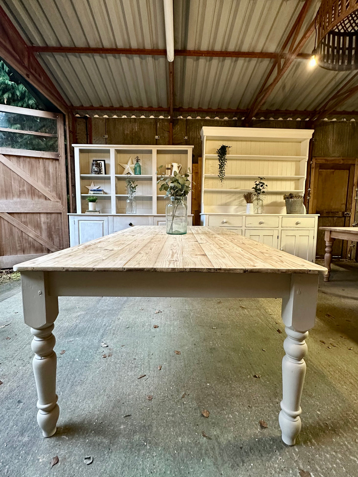 Farmhouse table 10-12 seater