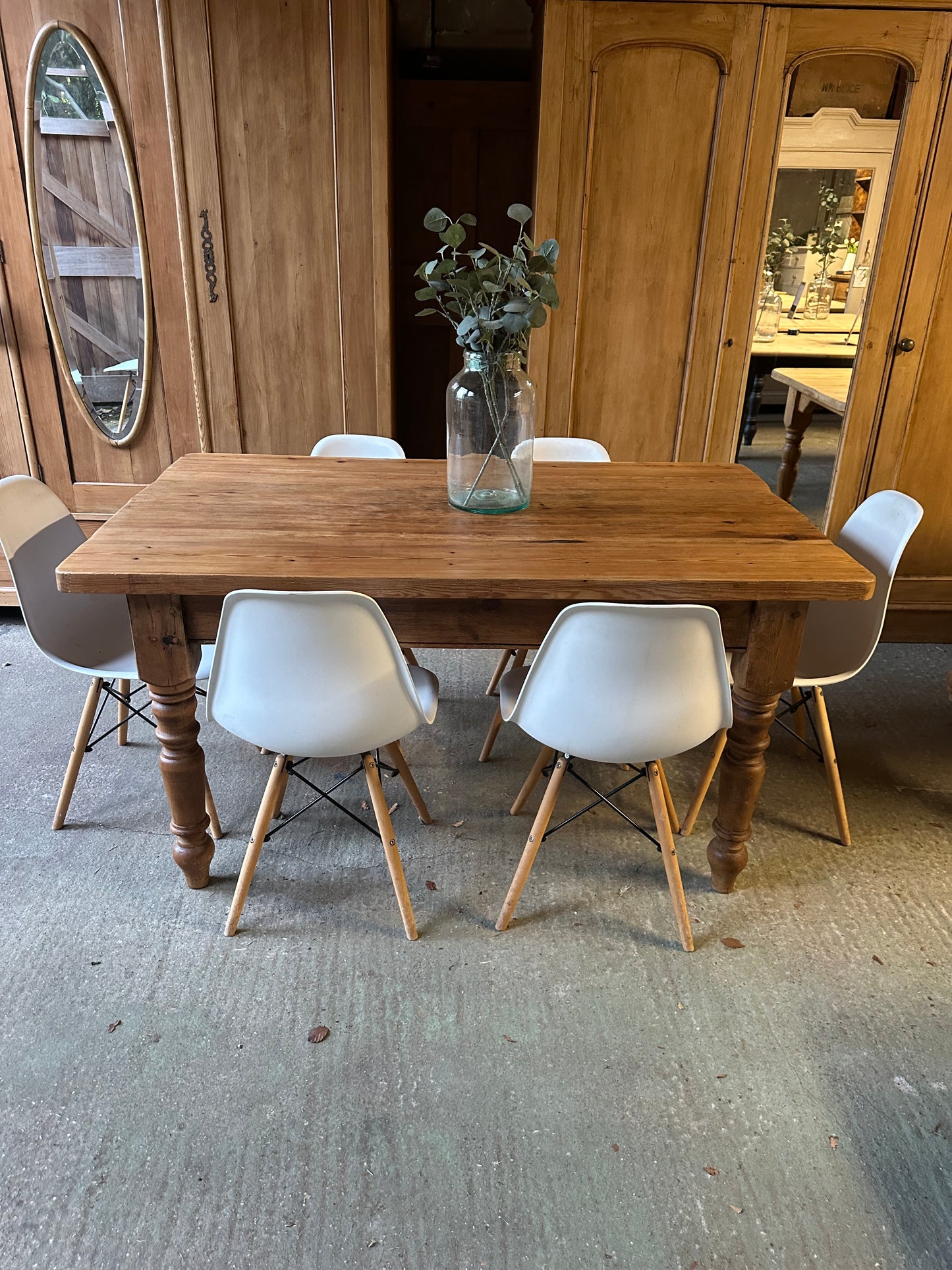 Farmhouse table 6 seater