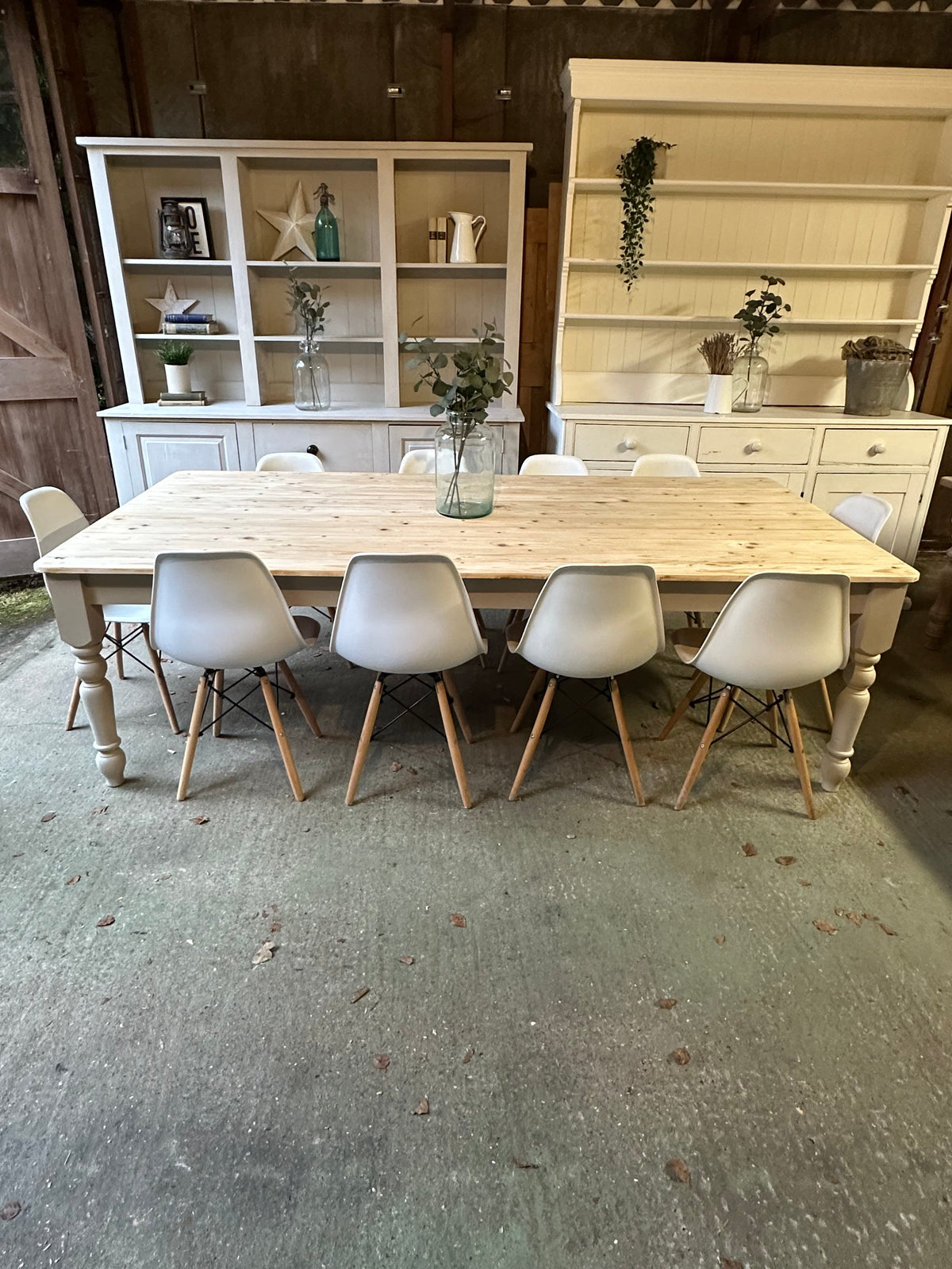 Farmhouse table 10-12 seater