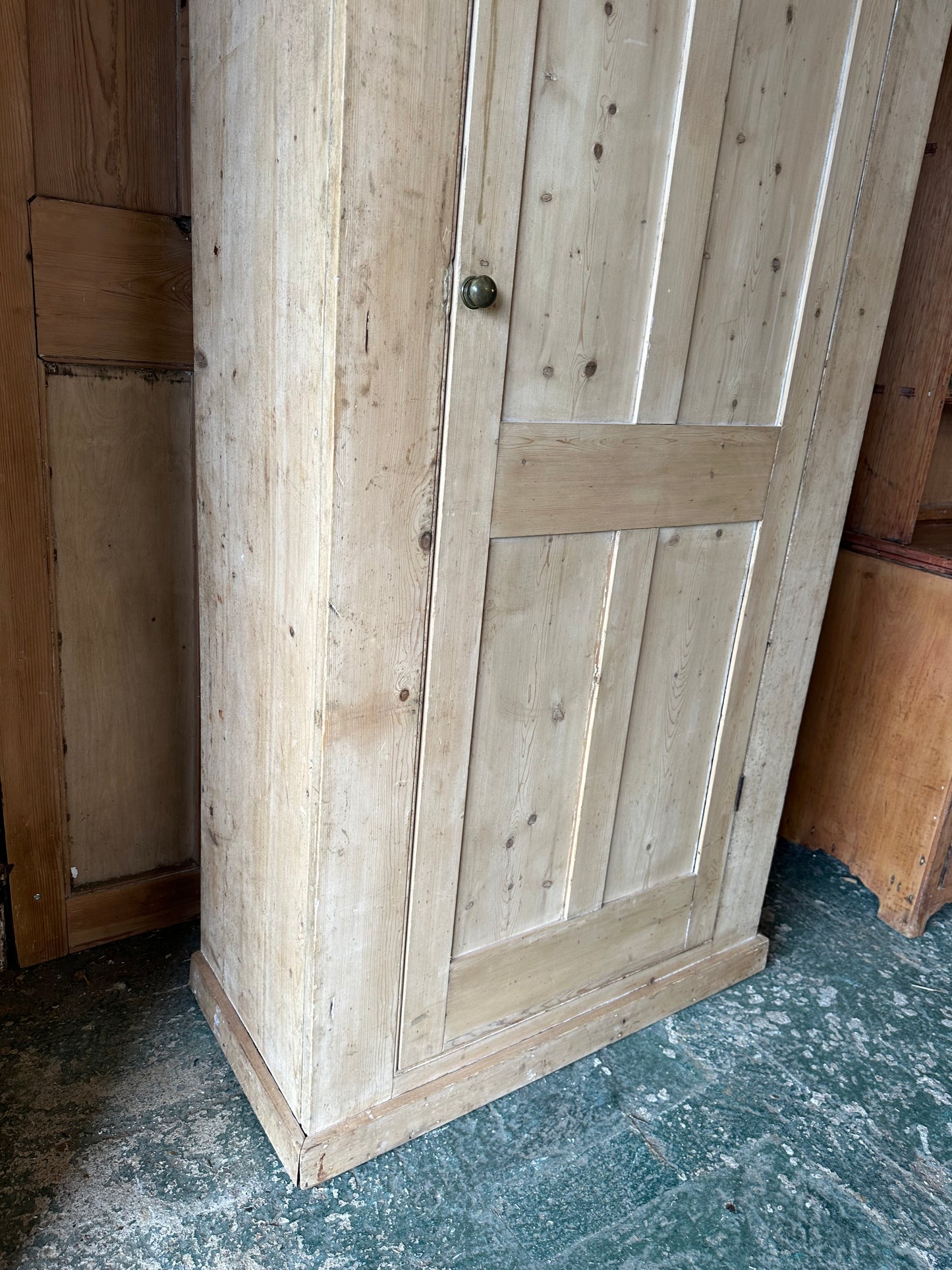 Rustic vintage wardrobe / cupboard
