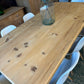 Rustic farmhouse table 8 seater