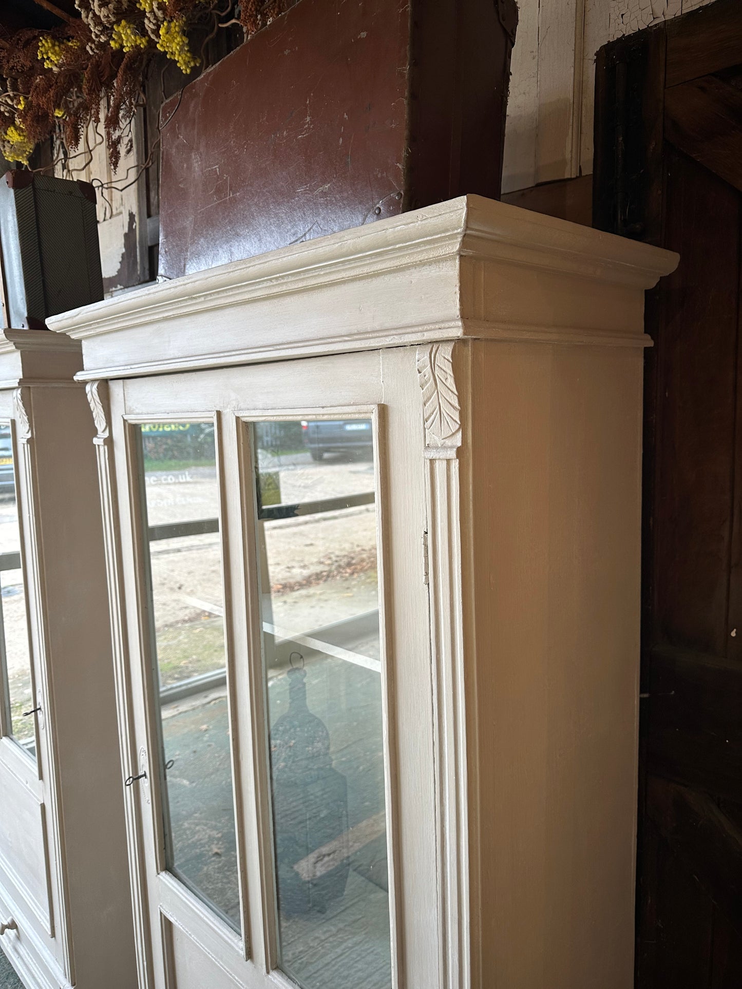 Vintage armoire / display cabinet