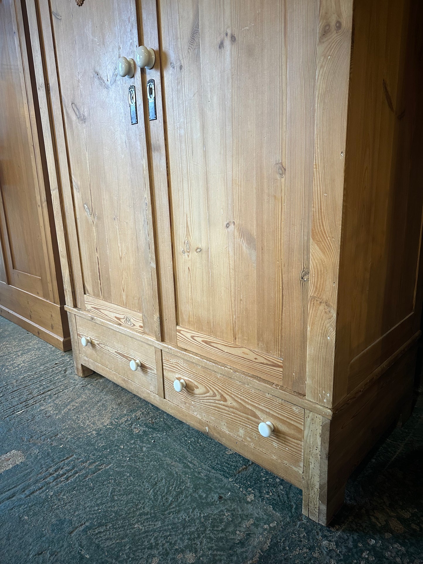 Rustic vintage knock down wardrobe