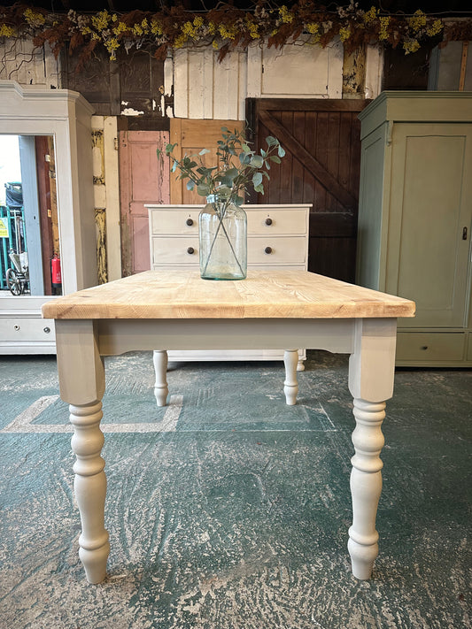 Farmhouse table 6 seater