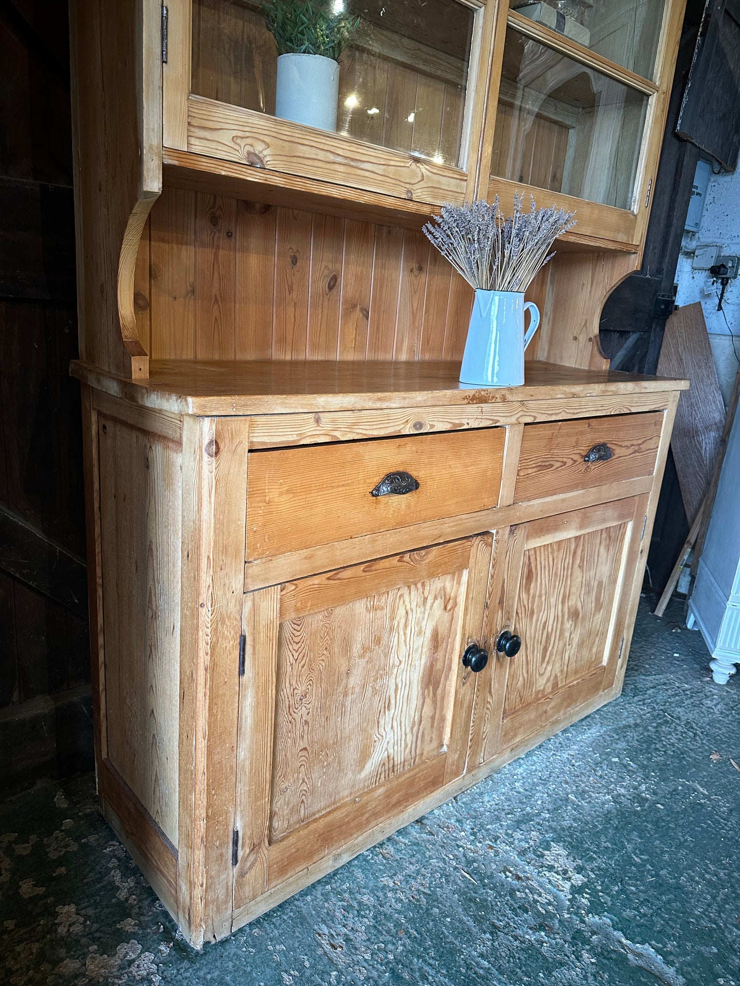 Rustic vintage dresser
