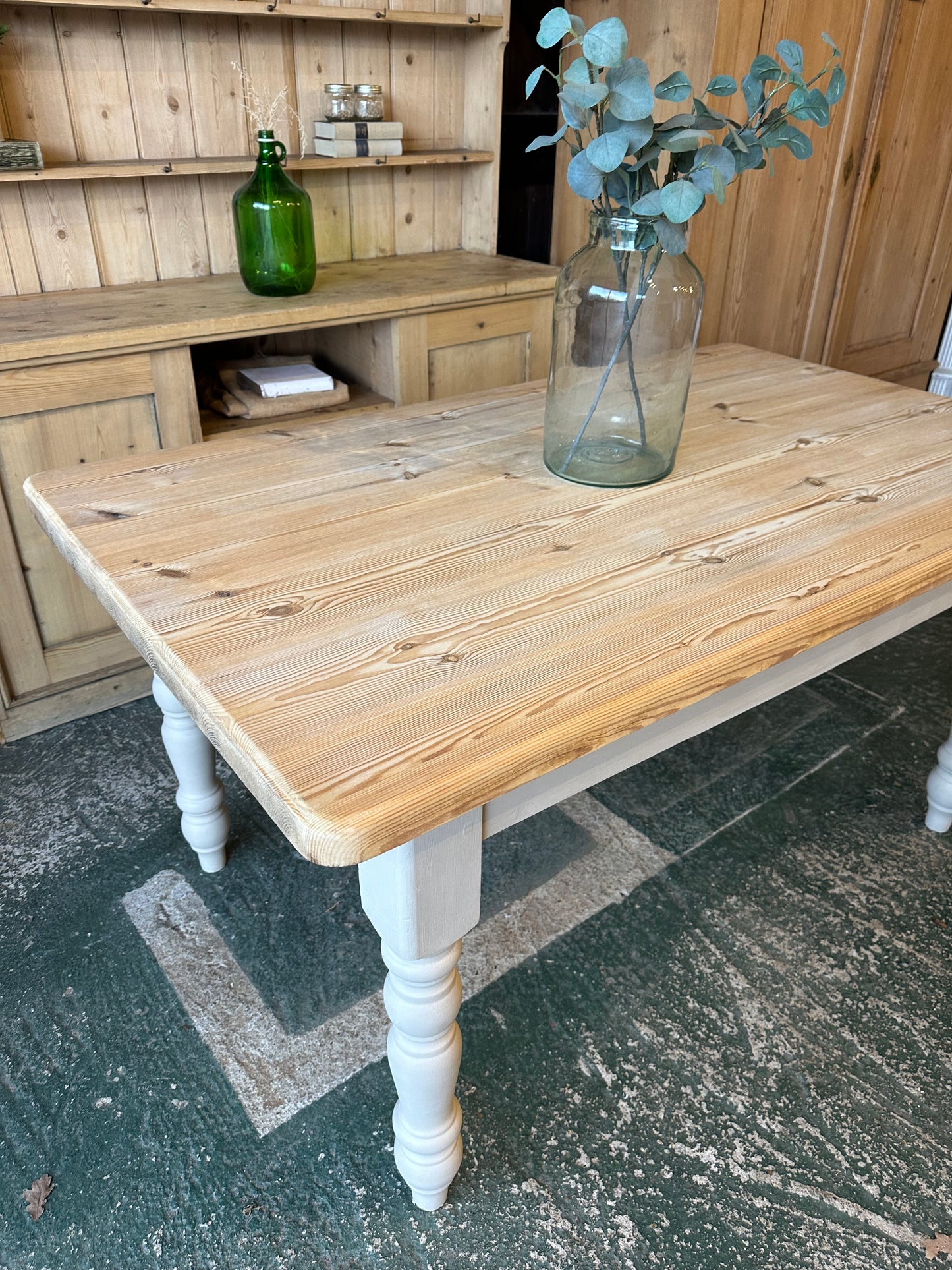 Farmhouse table 6 seater