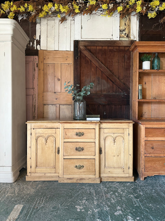 Rustic vintage sideboard