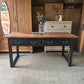 Vintage workbench / console table / kitchen island