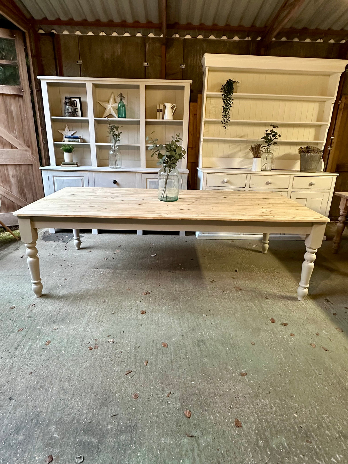 Farmhouse table 10-12 seater