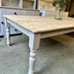 Farmhouse table 10-12 seater