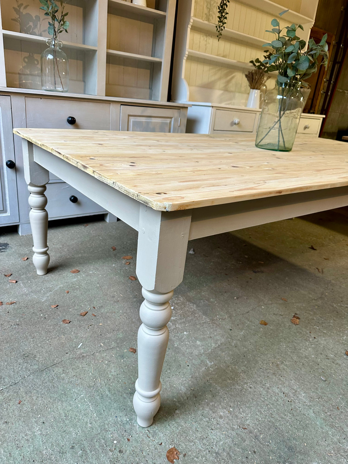 Farmhouse table 10-12 seater