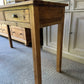 Rustic console table