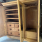 Vintage triple knock down wardrobe