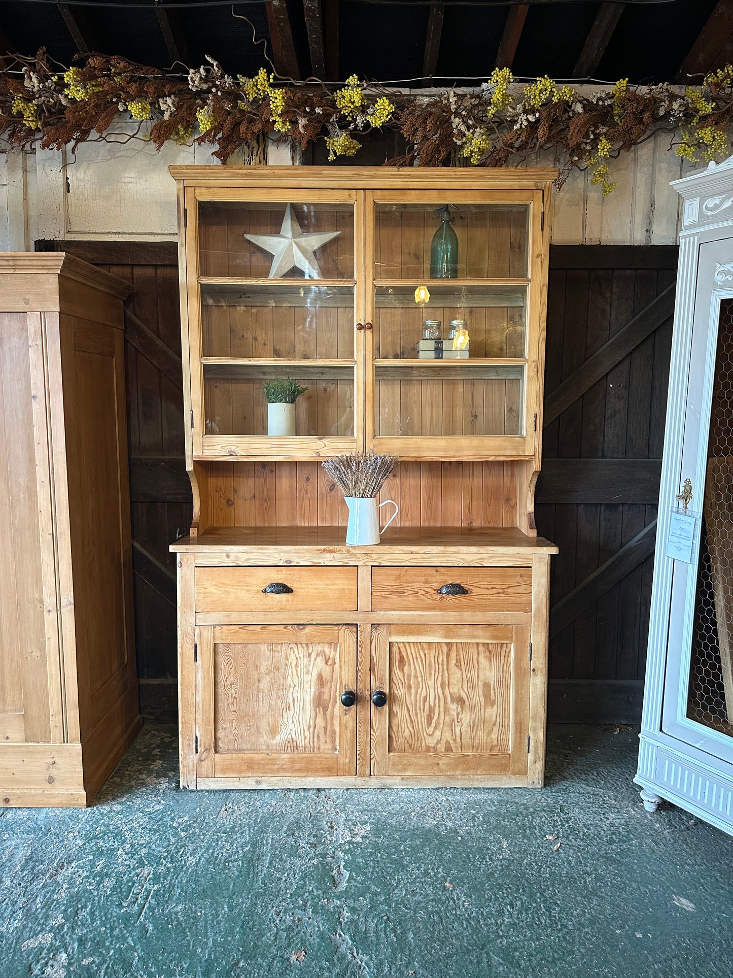Rustic vintage dresser