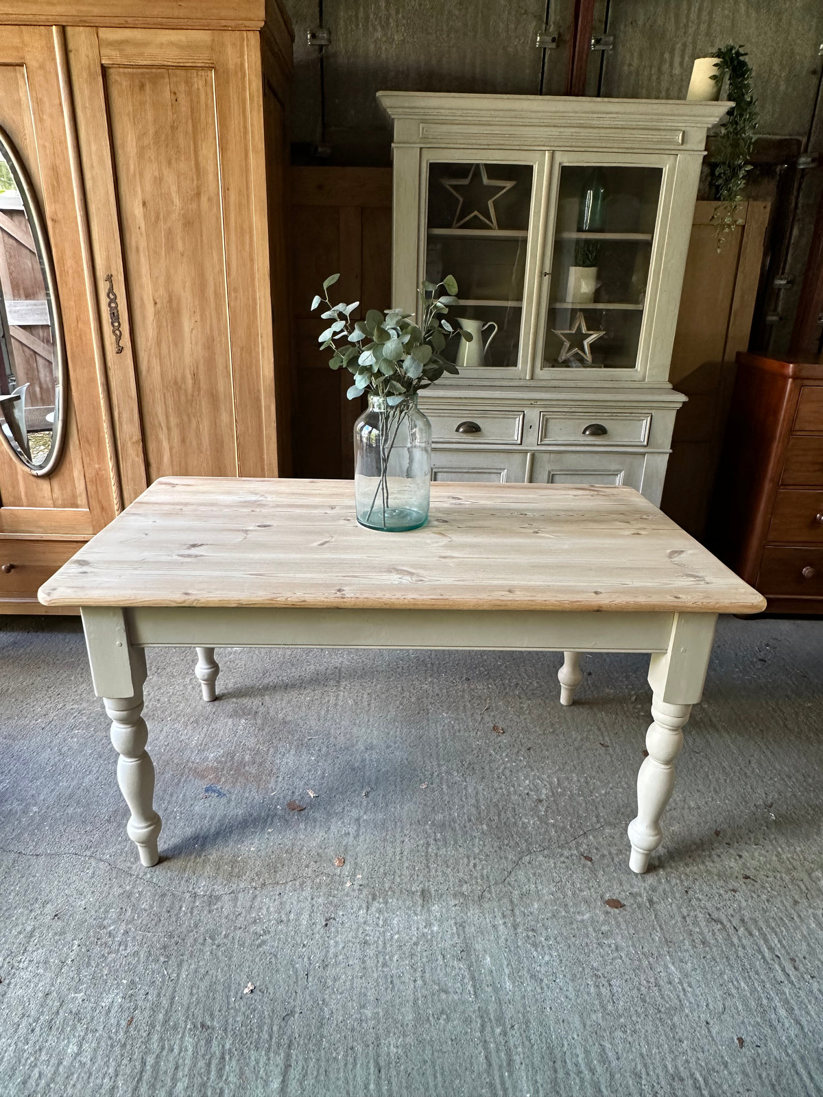 Farmhouse table 6 seater